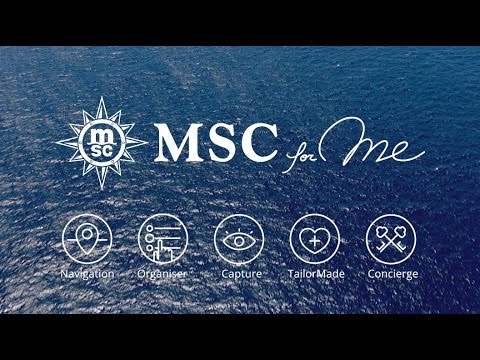 MSC for Me. Connect. Enjoy. Just be.