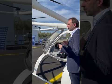 Ecco Volocopter, il taxi volante che arriverà a Roma nel 2024