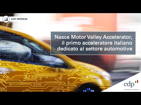 Nasce Motor Valley Accelerator, il 1° acceleratore italiano per il settore automotive