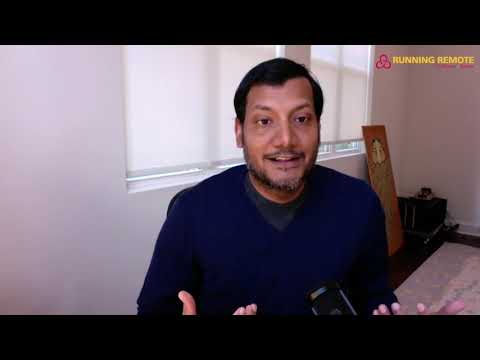 Badri Rajasekar , CEO &amp; founder of JAMM, about his upcoming talk at running remote 2020