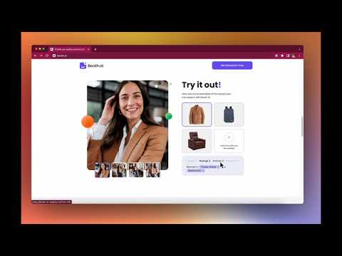Booth AI: Generative AI for Product Photography