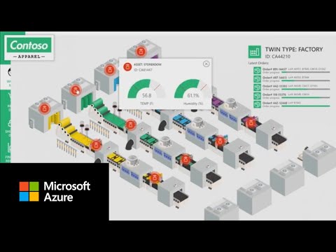Azure Digital Twins demo | Creating replicas of real-world environments