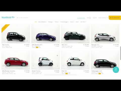 brumbrum.it | Il primo e-commerce di auto usate e km 0 in Italia