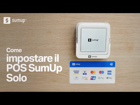 Come configurare il mio lettore di carte SumUp Solo
