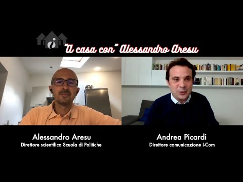 &quot;A casa con&quot; Alessandro Aresu, direttore scientifico della Scuola di Politiche