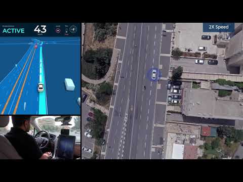 Unedited 40 Minute Ride in Mobileye&#039;s Autonomous Car