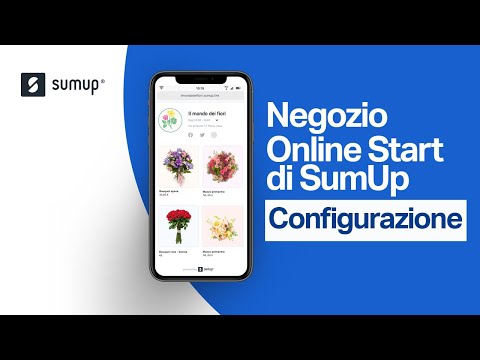 Negozio online Starter. Come impostare il tuo SumUp Online Store Starter.