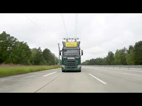 Scania: strada elettrificata