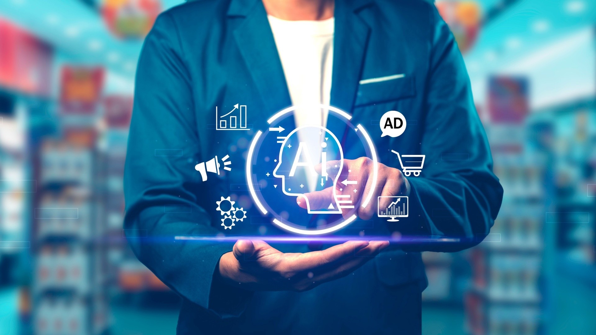AI generativa per il retail concept