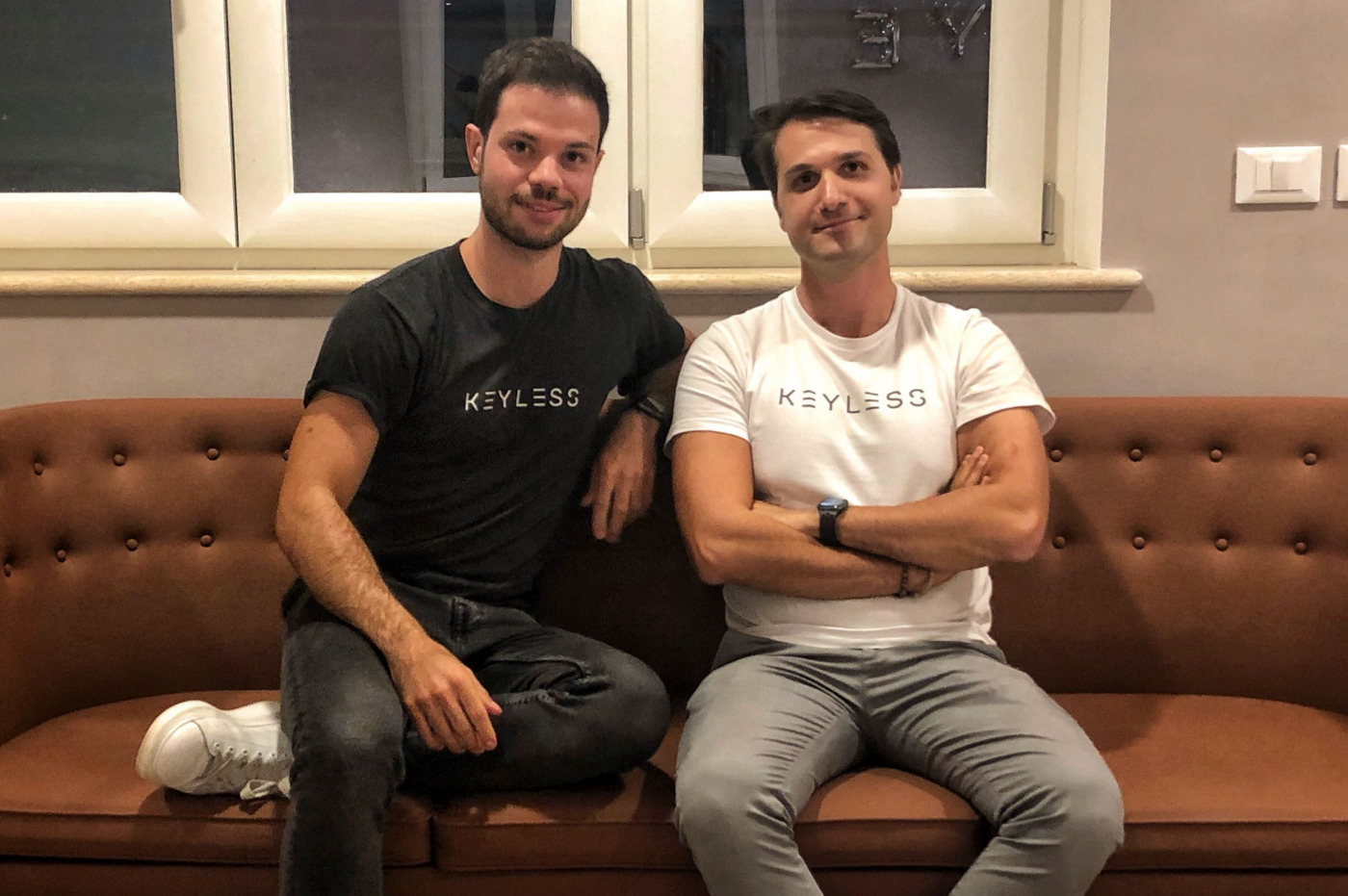 Keyless Founders Fabian Eberle and Andrea Carmignani