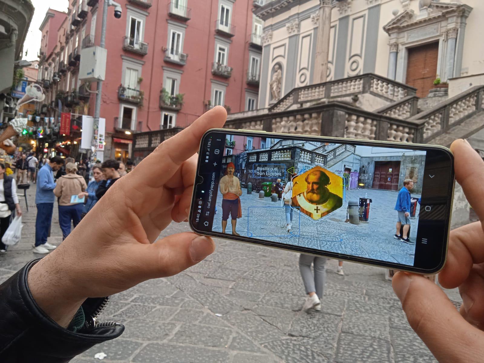 TrialsNet 5G, la sperimentazione di realtà aumentata nel centro storico di Napoli con i fondi europei
