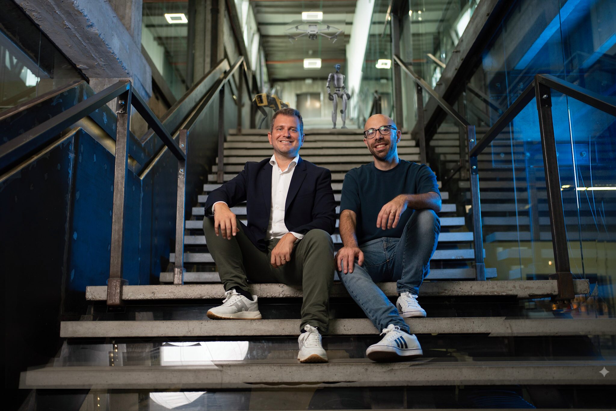 Da sinistra a destra Simone Di Somma e Vittorio Banfi, founder di Cyberwave