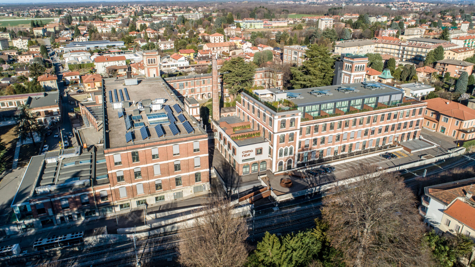  ComoNExT vista dall'alto
