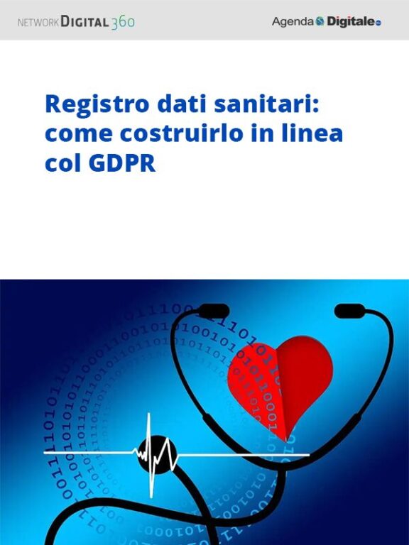 Come costruire un registro dati sanitari in linea col GDPR